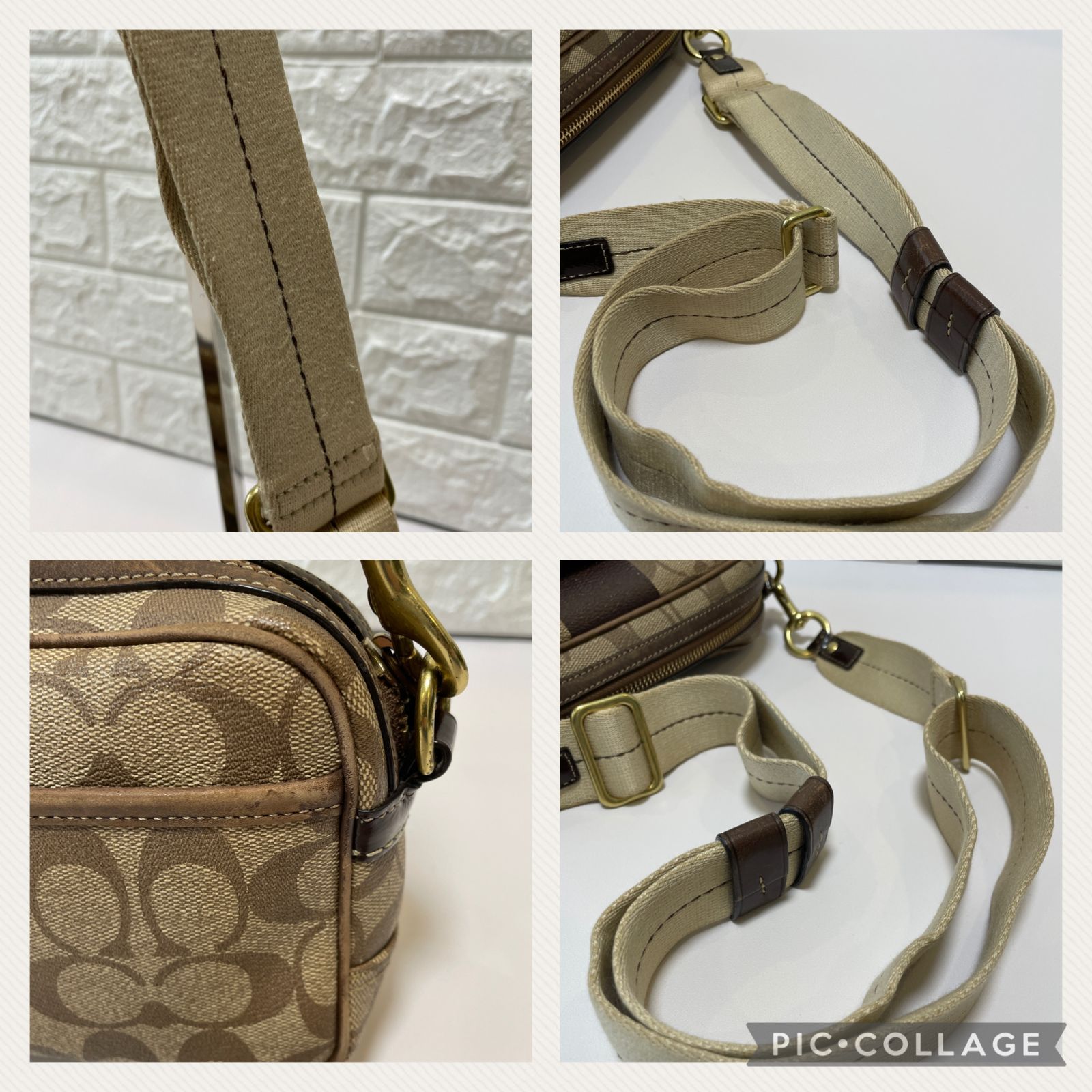 【良品】COACH コーチ 113555 シグネチャー ショルダーバッグ COACH - 【良品】COACH コーチ 113555 シグネチャー ショルダー