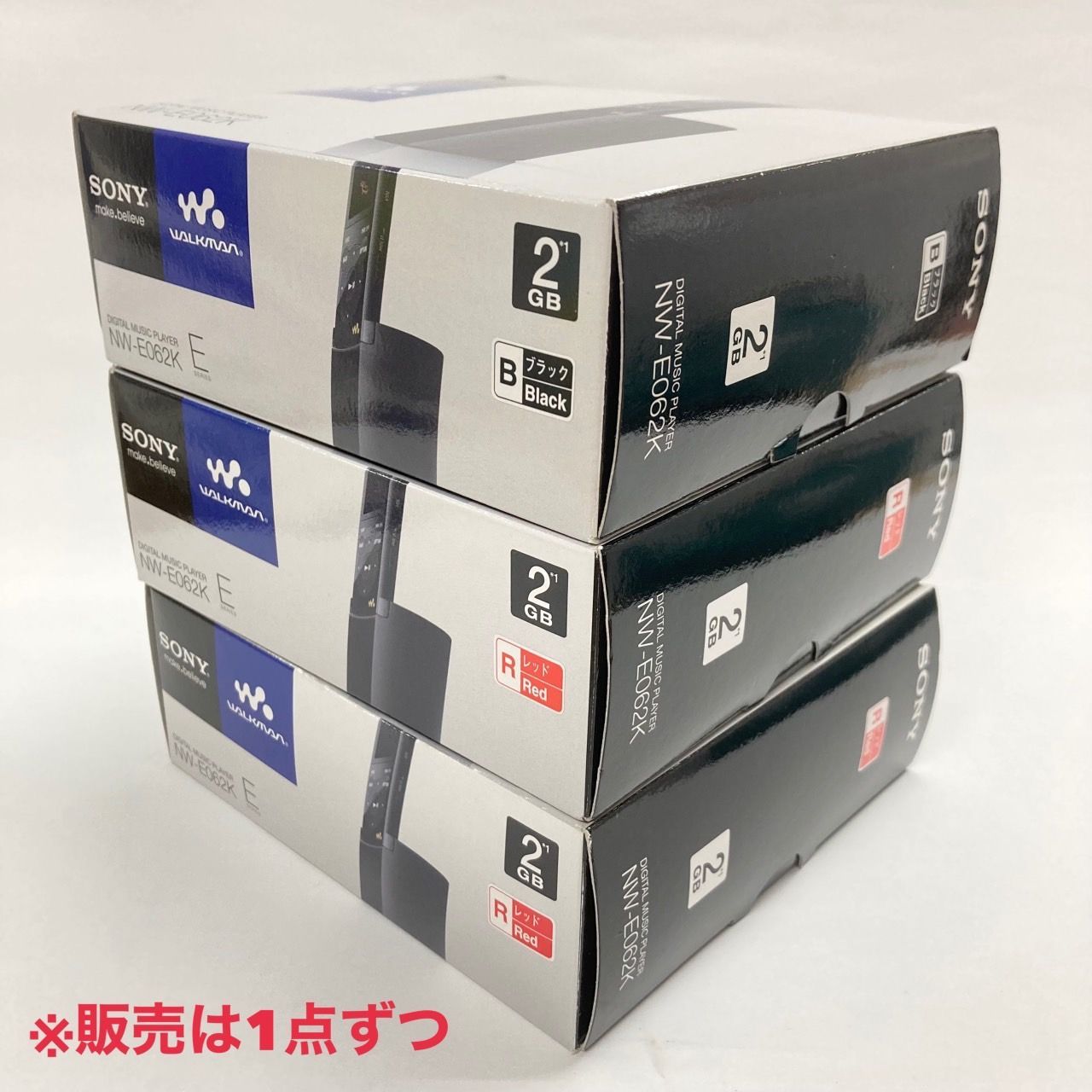 SONY⭐︎NW-E062K⭐︎未使用保存品⭐︎ 未使用保存品 SONY/ソニー ウォークマン 2GB Eシリーズ NW-E062K