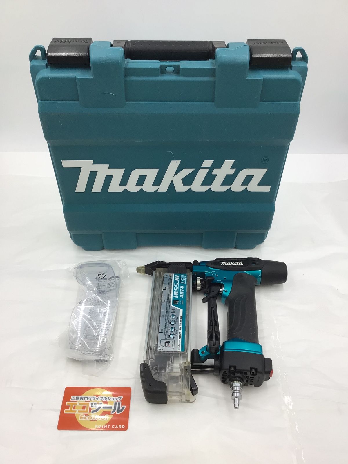 品 Makita|マキタ 高圧エアピンタッカ|仕上釘55mm対応|エアダスタ付 AF551HM IT7SBIP7J7GW エコツール半田店 M02