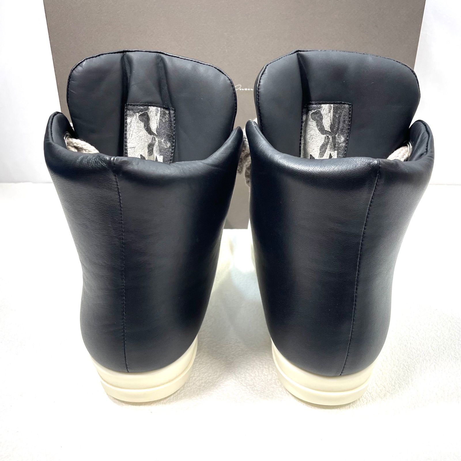 77】Rick Owens Jumbo Laces Padded Sneakers 23AW 41 リック 77】Rick Owens Jumbo Laces Padded Sneakers 23AW 41 リック