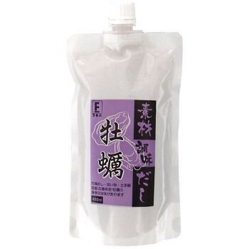 フタバ 素材調味だし 牡蠣 400ml×12袋 8229