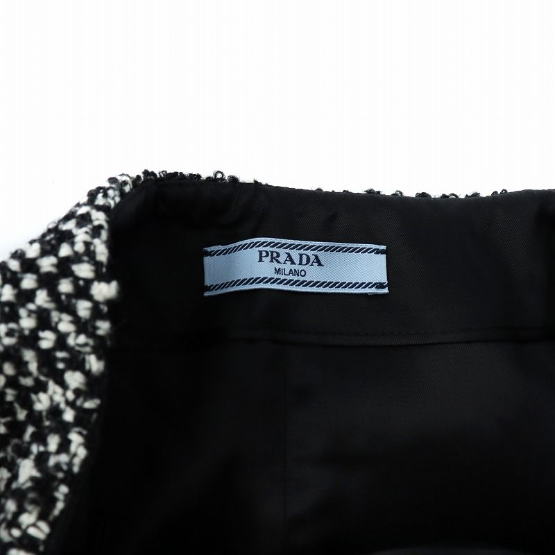 PRADA ツイードスカート 38