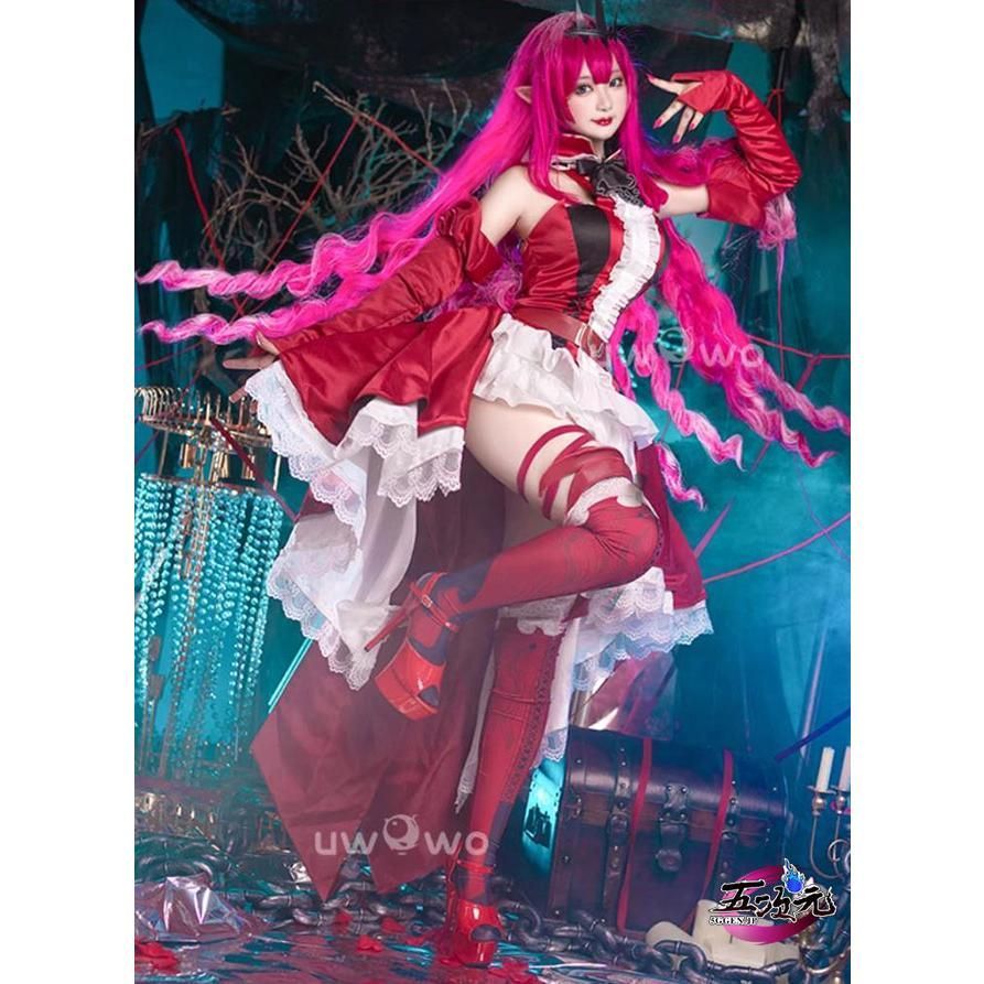UWOWO FGO コスプレ バーヴァンシー 妖精騎士トリスタン 初期段階 衣装 ウィッグ 追加可