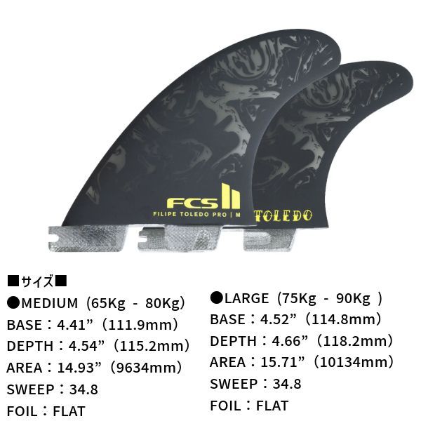 FCS2 エフシーエスツー PG PRO FILIPE TOLEDO フィリッペ・トレド