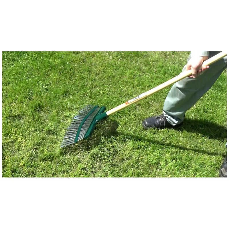 新品 未開封 】 浅香工業 金象 ガーデン芝生レーキ 1200柄付 ＃194455