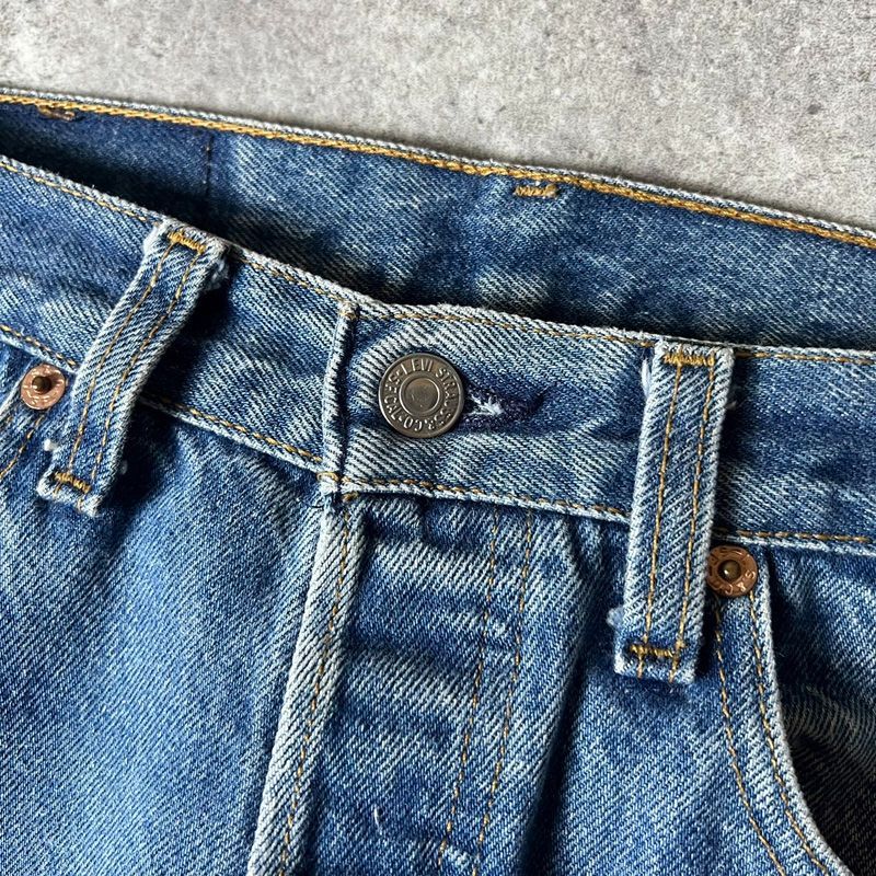 LEVI\\u0027S(R)&frasl;リーバイス(R) リーバイス 501 デニム ズボン 32/33 別注 501(R) セルビッジ リジッドL30