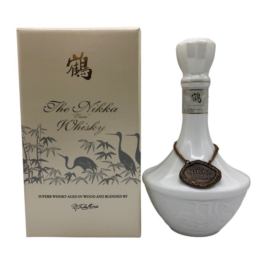 新作入荷，正規品 【未開栓】NIKKA ザ・ニッカ 鶴 陶器ボトル
