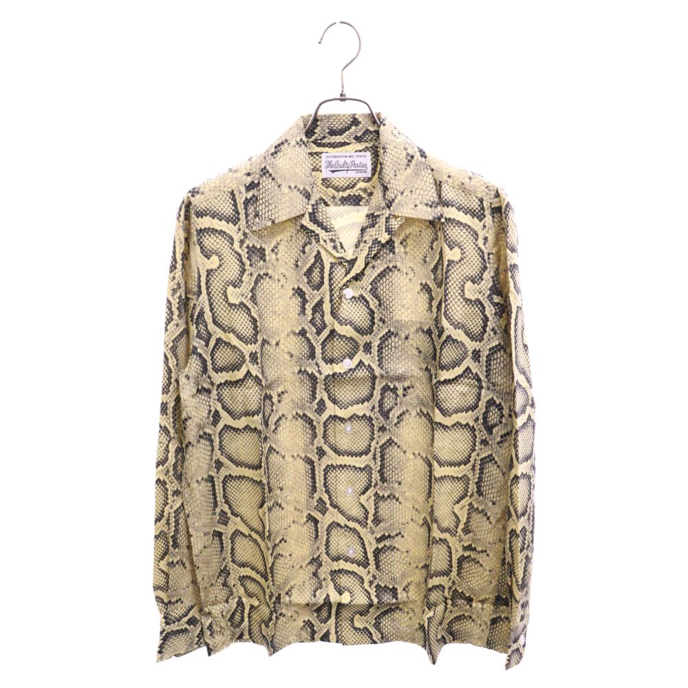 WACKO MARIA (ワコマリア) 20AW HAWAIIAN SHIRT L/S TYPE-3 パイソン柄 