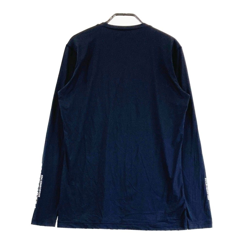 サイズ：5 PEARLY GATES パーリーゲイツ  長袖インナーTシャツ  ネイビー系 [240101464238] ゴルフウェア メンズ ストスト サイズ：5 PEARLY GATES パーリーゲイツ 長袖インナーTシャツ