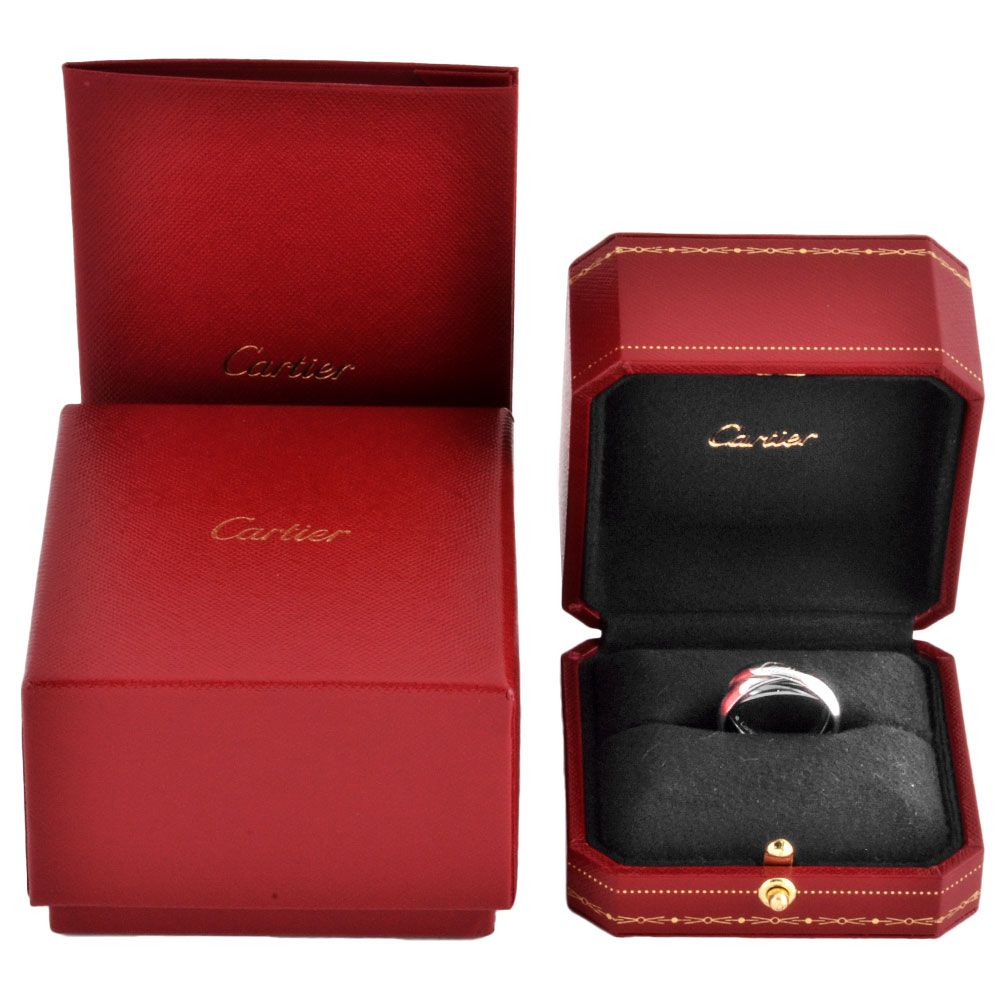 カルティエ Cartier トリニティ クラシック MM リング 指輪 #57