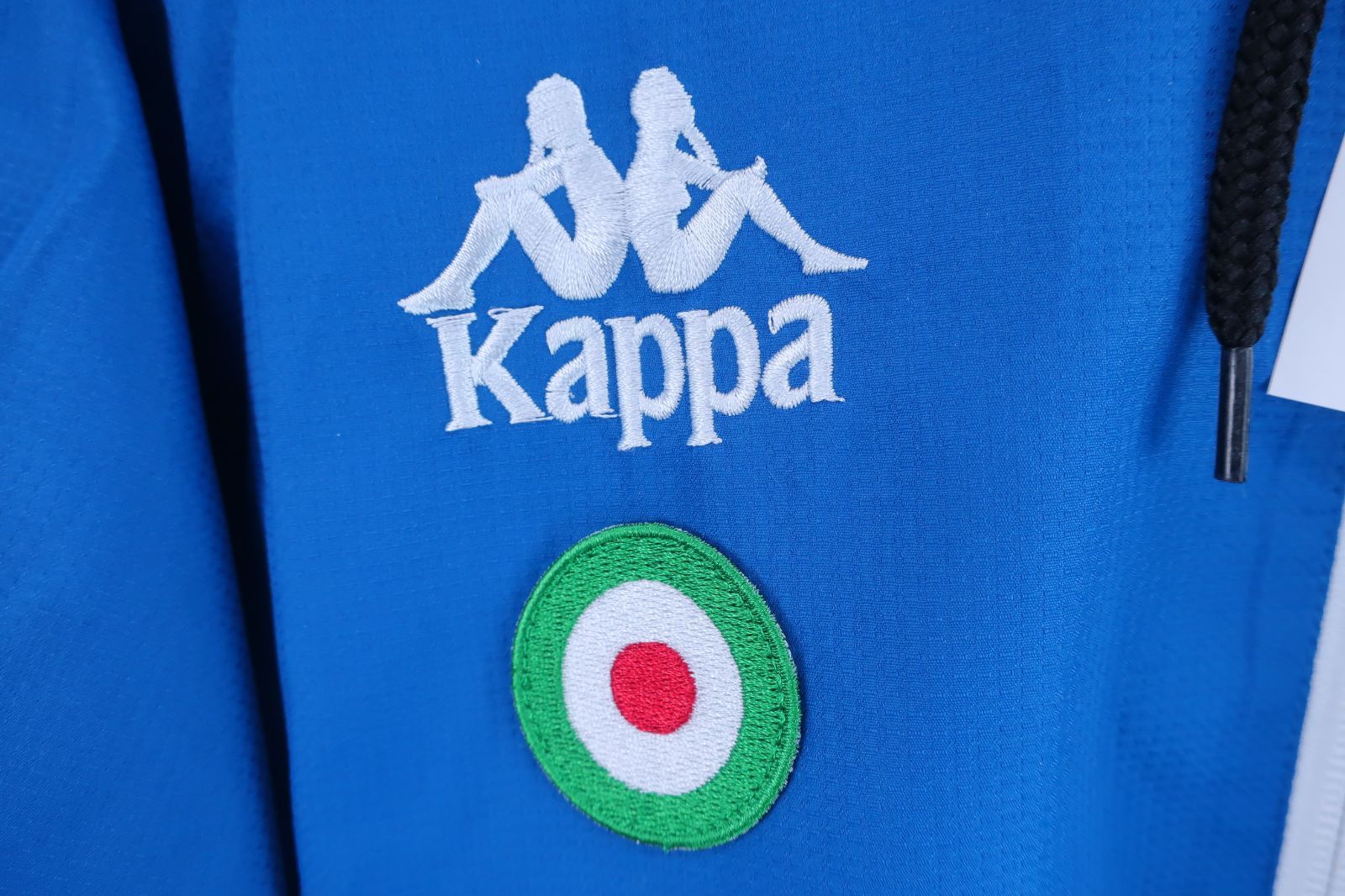 【超美品】Kappa(カッパ) ウィンドブレーカー 青 メンズ M KFA12WT14 ゴルフ用品 2401-0193 中古