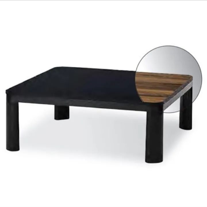 ☆【ヒーター別売】ヤマダ こたつ テーブル 80×60 YKZ8060CLB 黒 ⭐未使用品⭐【ヒーター別売】ヤマダ こたつ テーブル 80×60