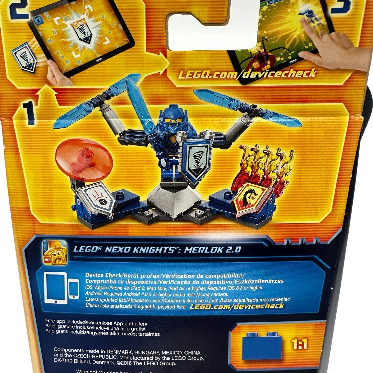 未開封 LEGO レゴ NEXO KNIGHTS ネックスナイツ シールドセット クレイ 