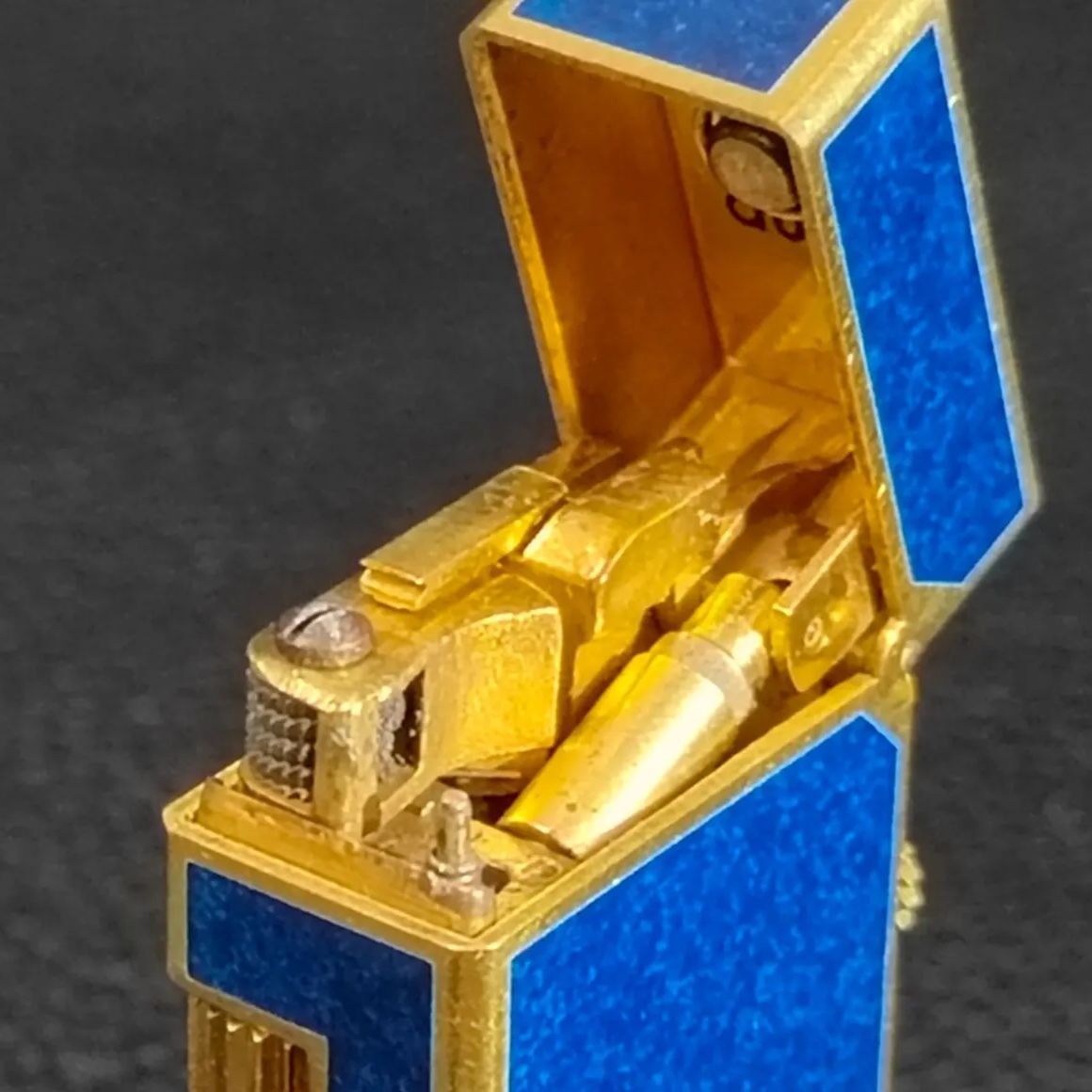 美品 着火確認済み】dunhill ダンヒル ローラー ガスライター ライター  