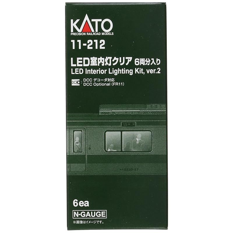 KATO Nゲージ LED室内灯クリア 6両分入 11-212 鉄道模型用品