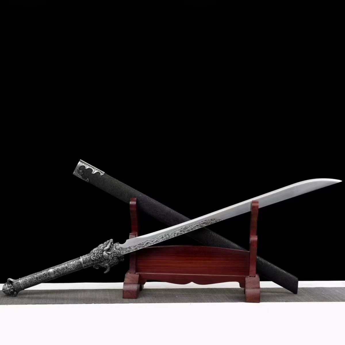 1062-武具 刀装具 日本刀　模造刀 居合刀 武士道 武蔵 鑑賞用 手鍛造打 cs08 模造剣 武具 刀装具 日本刀 模造刀 居合刀 武士道 武蔵