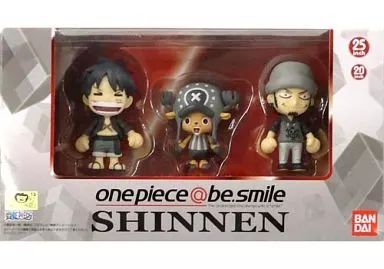 中古】食玩 トレーディングフィギュア onepiece＠be.smile