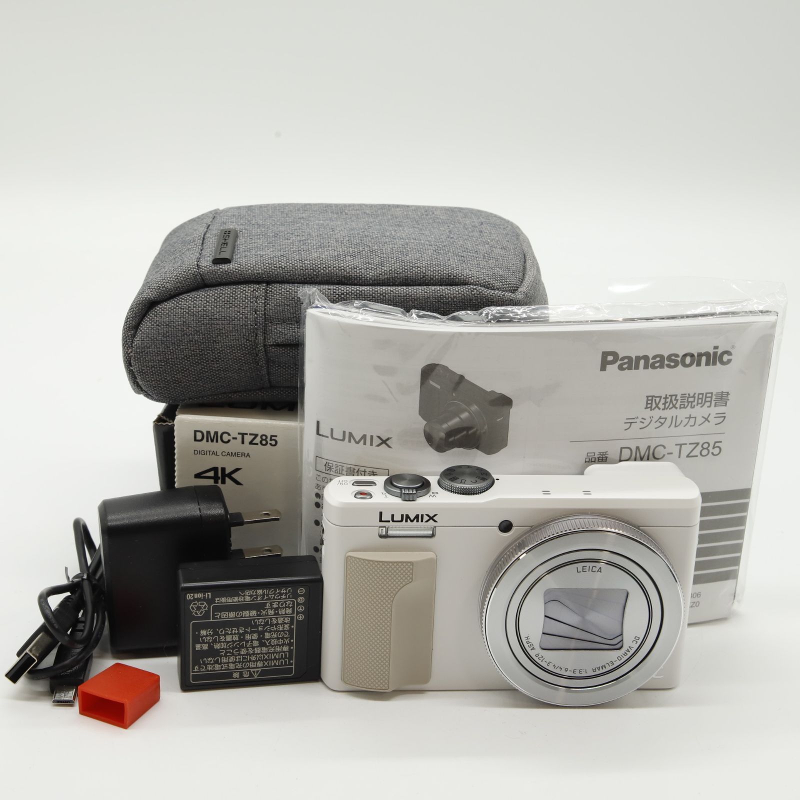 Panasonic DMC-TZ85 ホワイト 4K 公式通販 Panasonic LUMIX DMC-TZ85 