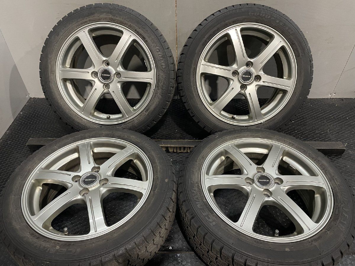 2021年185/55R16 （7181）グッドイヤー ICENAVI7 185/55R16 グッドイヤー ICENAVI7 2021年製 4本 冬用 7.5分山 中古タイヤ