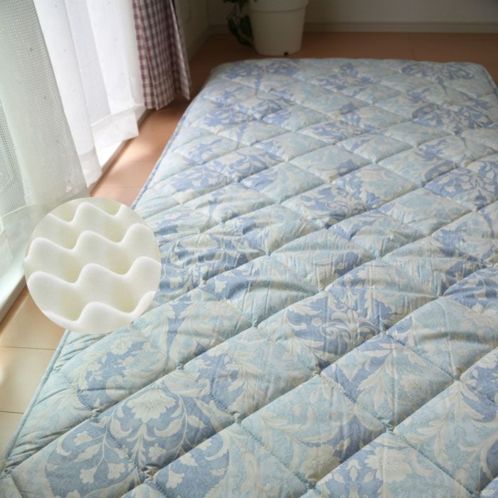 防ダニ 防ダニ敷き布団 セミシングル 介護サイズ 介護用サイズ 90×190cm 抗菌 防臭 しっかり厚み ウレタンフォーム入り 介護 介護用 来客用 大人用 軽量 コンパクト 軽い 7278