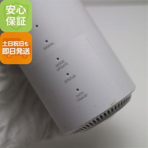 美品 ZTR01 Speed Wi-Fi HOME 5G L11 ホワイト 白ロム 本体 即日