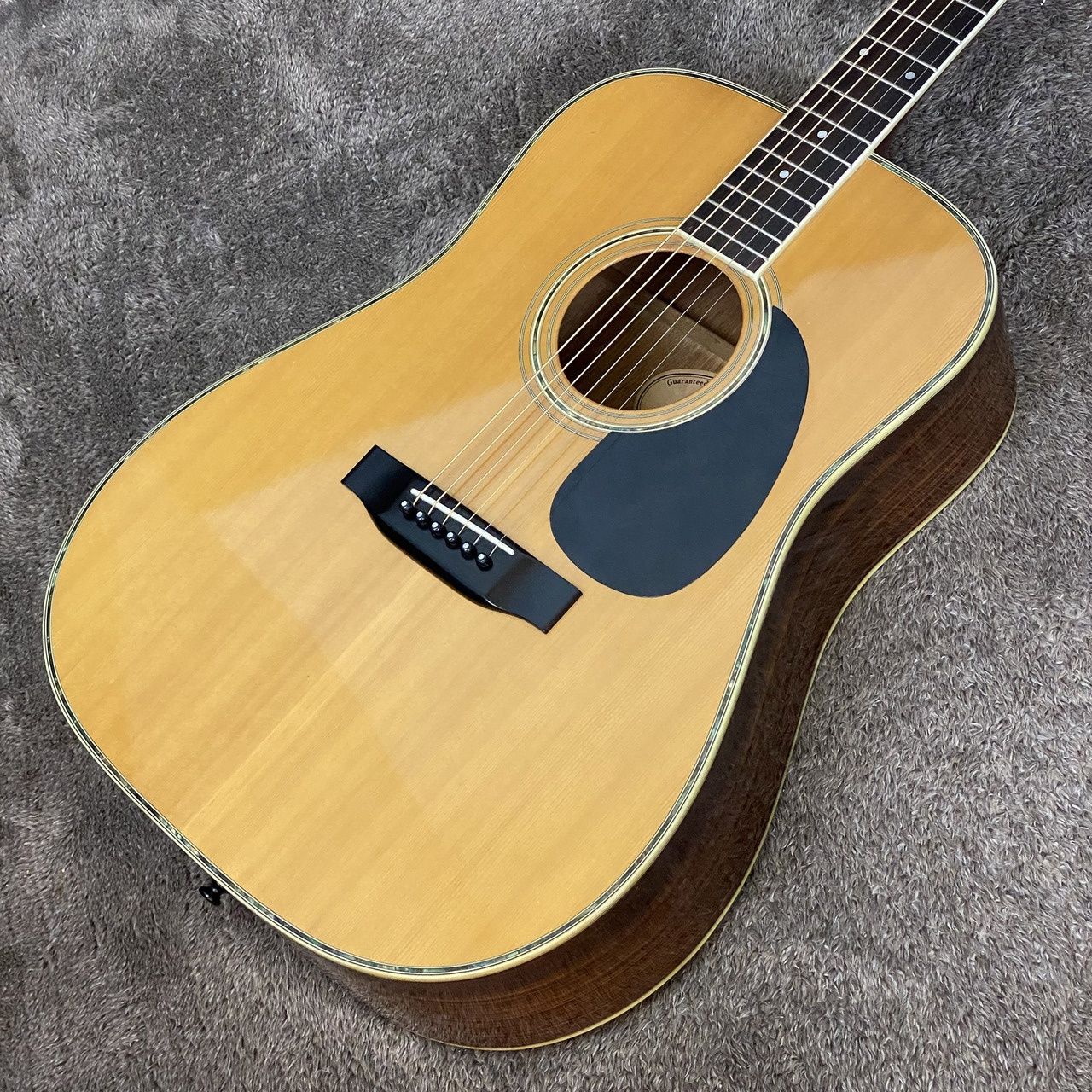 モーリス ギター Morris WH-30 Morris WH-30 1977年マホガニー&ハミングバードモデル 納品直前