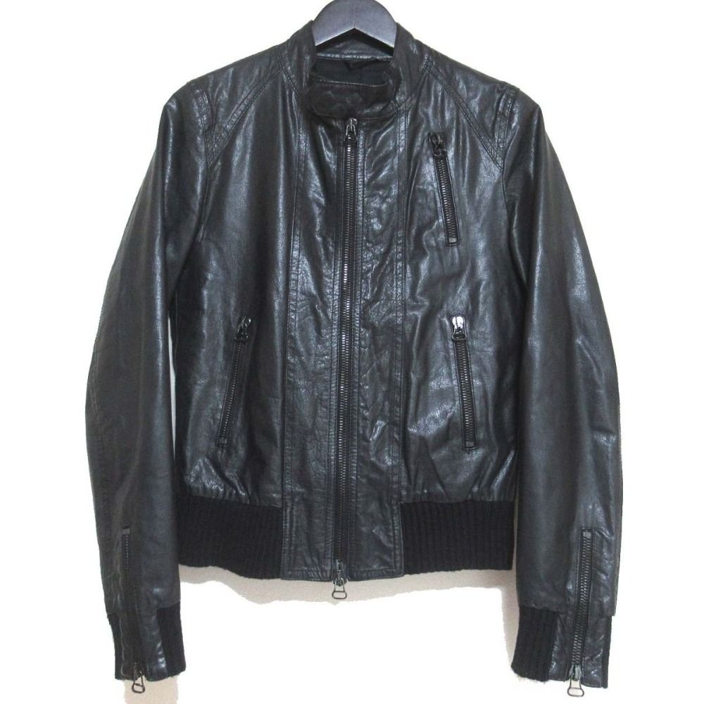 は*い様 martin margiela 10ss コットンライダースジャケット 美品 05SS MARTIN MARGIELA 10 マルタンマルジェラ 本人期 ジップ