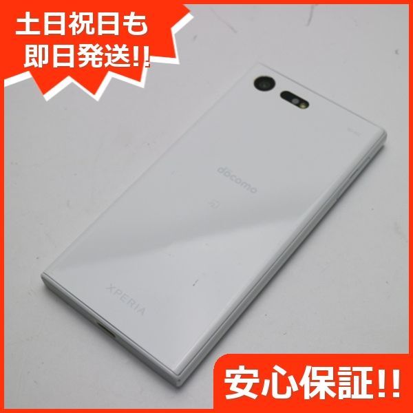 美品 SO-02J Xperia X Compact ホワイト 即日発送 スマホ DoCoMo SONY 