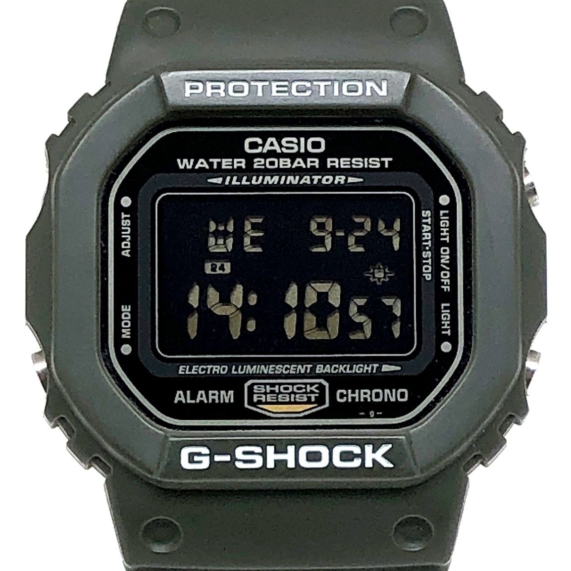 G-SHOCK ジーショック DW-5600FS-3 HERO 着用モデル ヒーロー モスグリーン カーキ ブラック 反転液晶 2005年12月発売