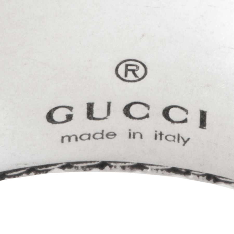 ⭐︎極美品⭐︎ グッチ ダブルG スネーク リング シルバー925 指輪 19号 GUCCI】グッチ ダブルG スネーク 18.5号 リング・指輪 シルバー