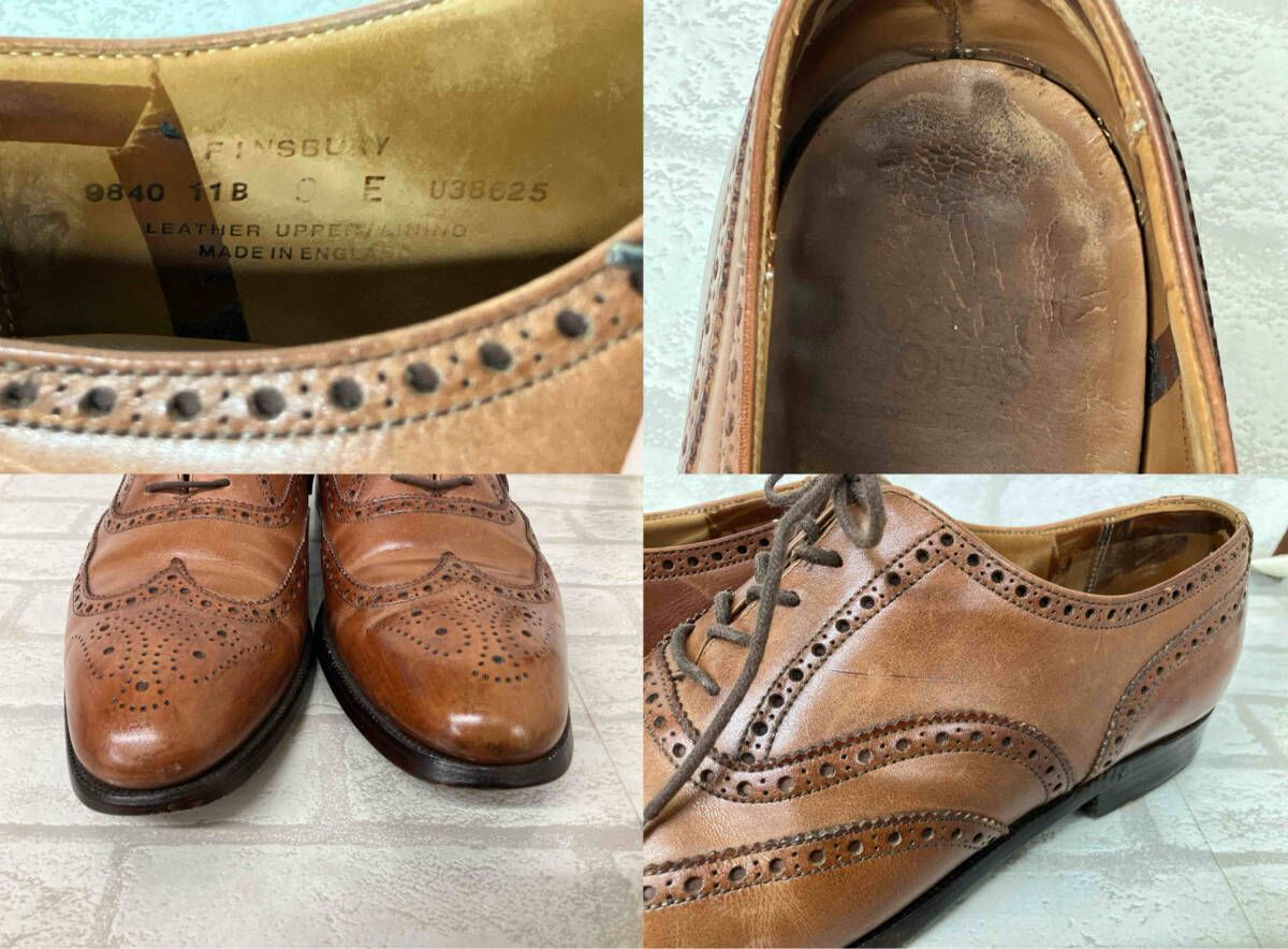 397.CROCKETT&JONES FINSBURY ウィングチップ 7F 593.CROCKETT&JONES AUDLEY ストレートチップ 7E - メルカリ