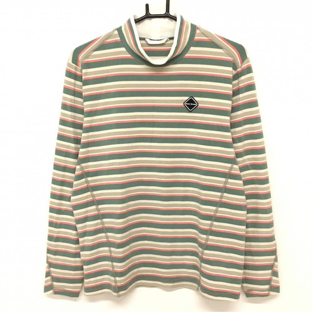 新品 ヒールクリークゴルフ 長袖ポロシャツ/メンズ/50(L)ピンク