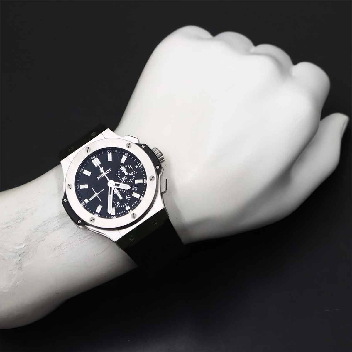 ウブロ HUBLOT ビッグバン エボリューション アイスバン 自動巻き メンズ ウブロ HUBLOT ビッグバンエボリューション 301.PX.1180.RX