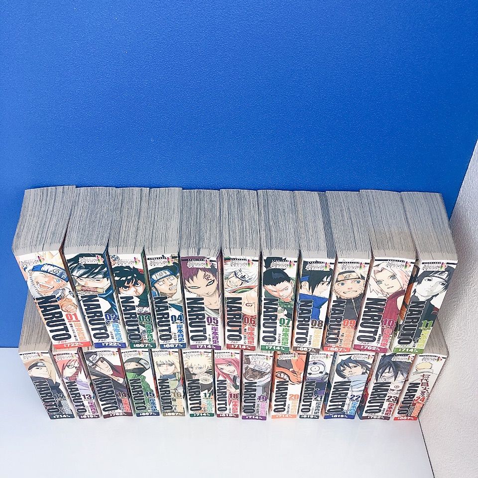 NARUTO 全24巻セット 中古 漫画　コンビニ版 NARUTO ナルト コンビニ 版 コミックス 漫画 全巻 セット 全24巻