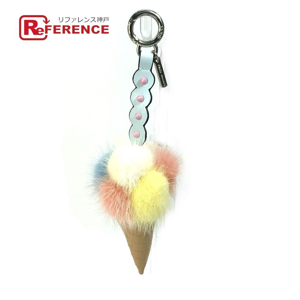 FENDI フェンディ バッグチャーム チャーム レザー - メルカリ