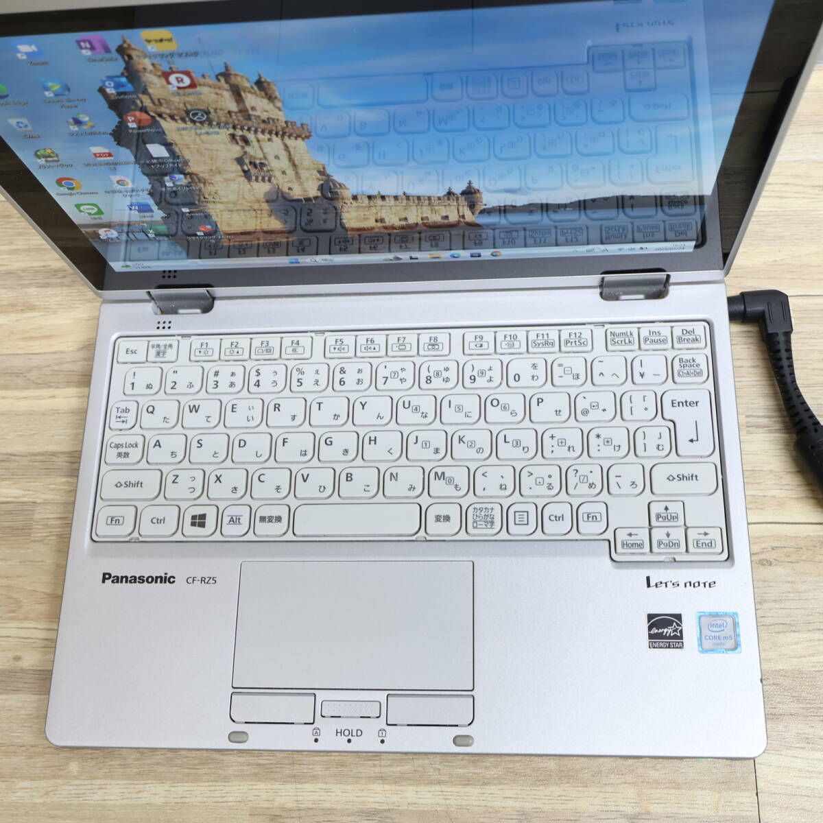 難あり現状品 Win11 CF-RZ6 メモリ8GB SSD128GB 今だけ無線マウス付】Panasonic CF-RZ6 中古 レッツノート