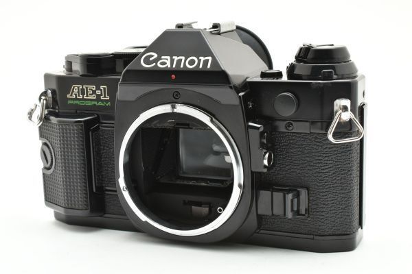 完動品◎Canon AE-1 Program ボディ ブラック 防湿庫管理 88 ☆美品 / 動作保証☆ Canon AE-1 Program ブラック ボディ 一眼