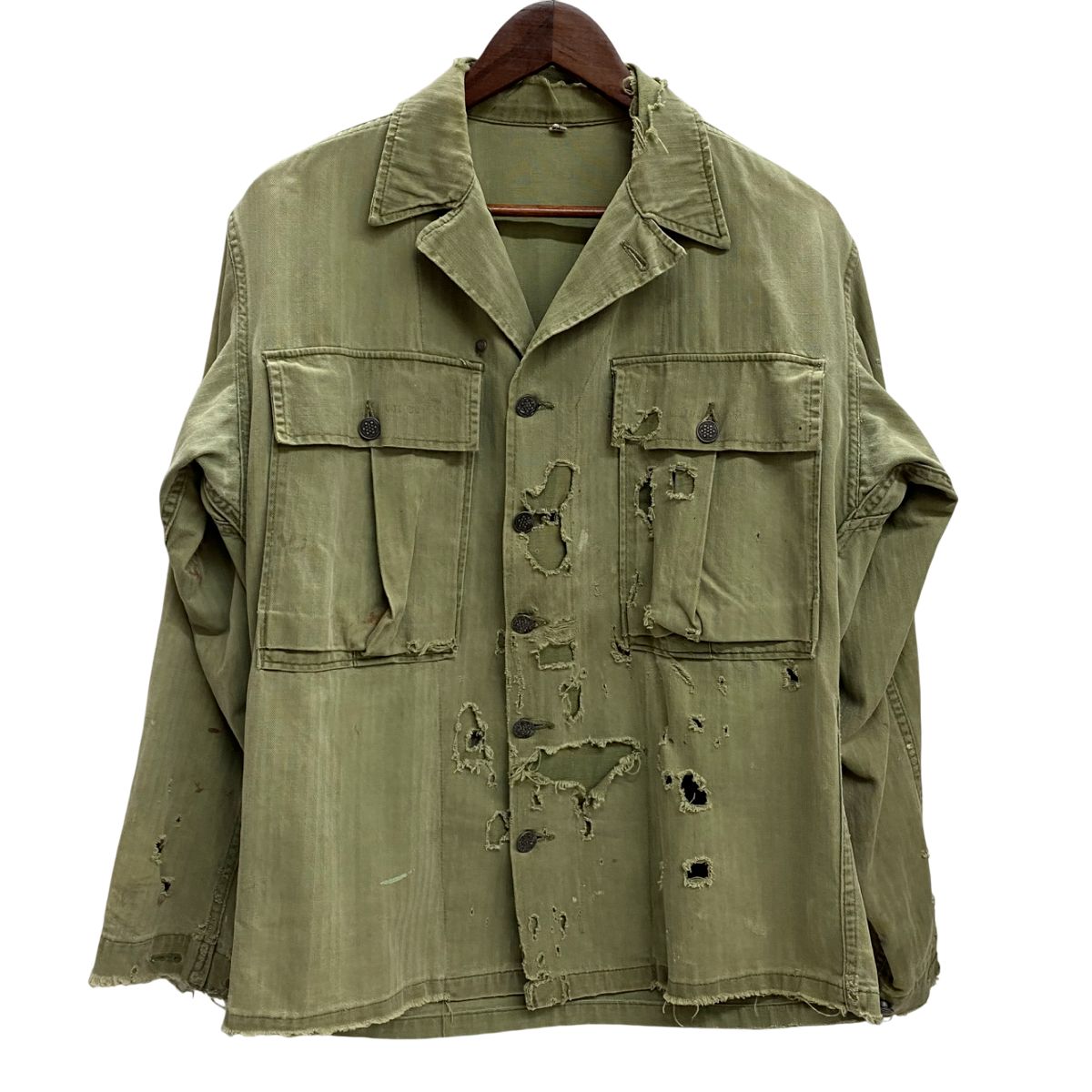 M-43 HBT US ARMY 40's ジャケット PW ヴィンテージ 25wp1050_1.jpg