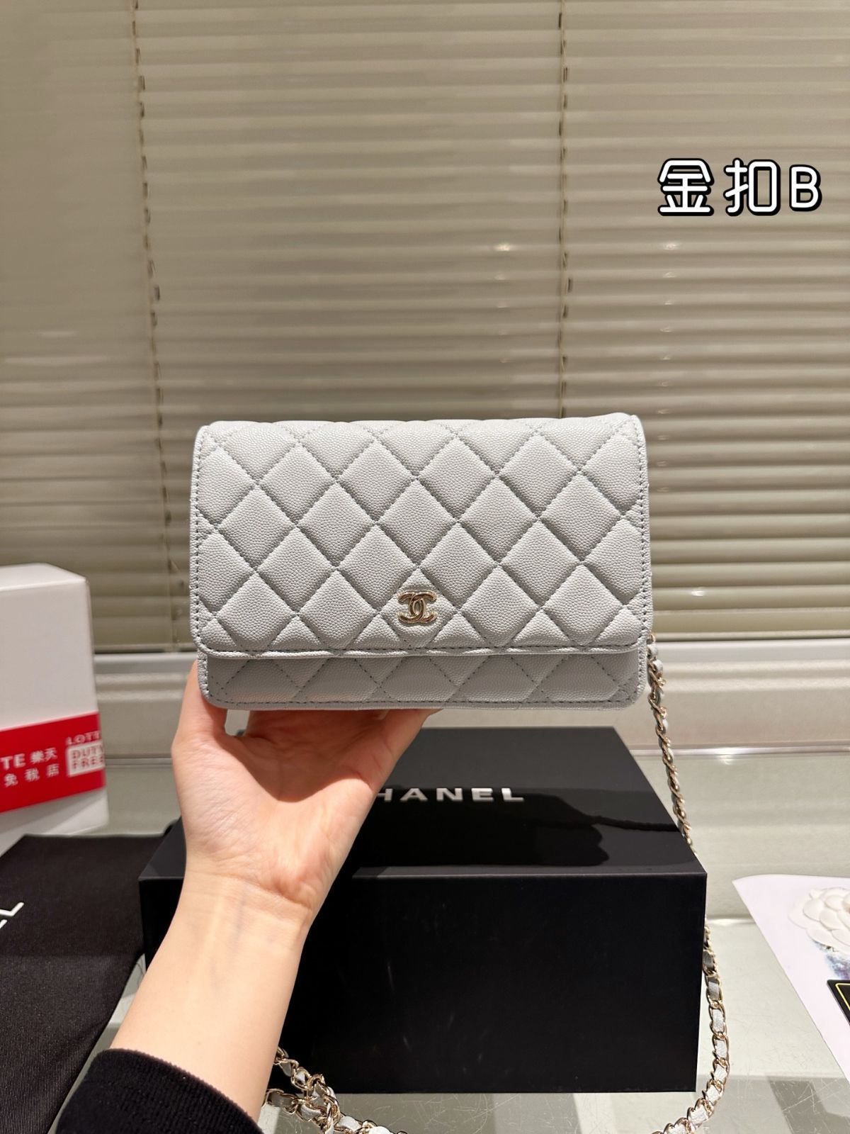 今日特価】Chanel Woc 19 Wallet on Chain チャネル 19