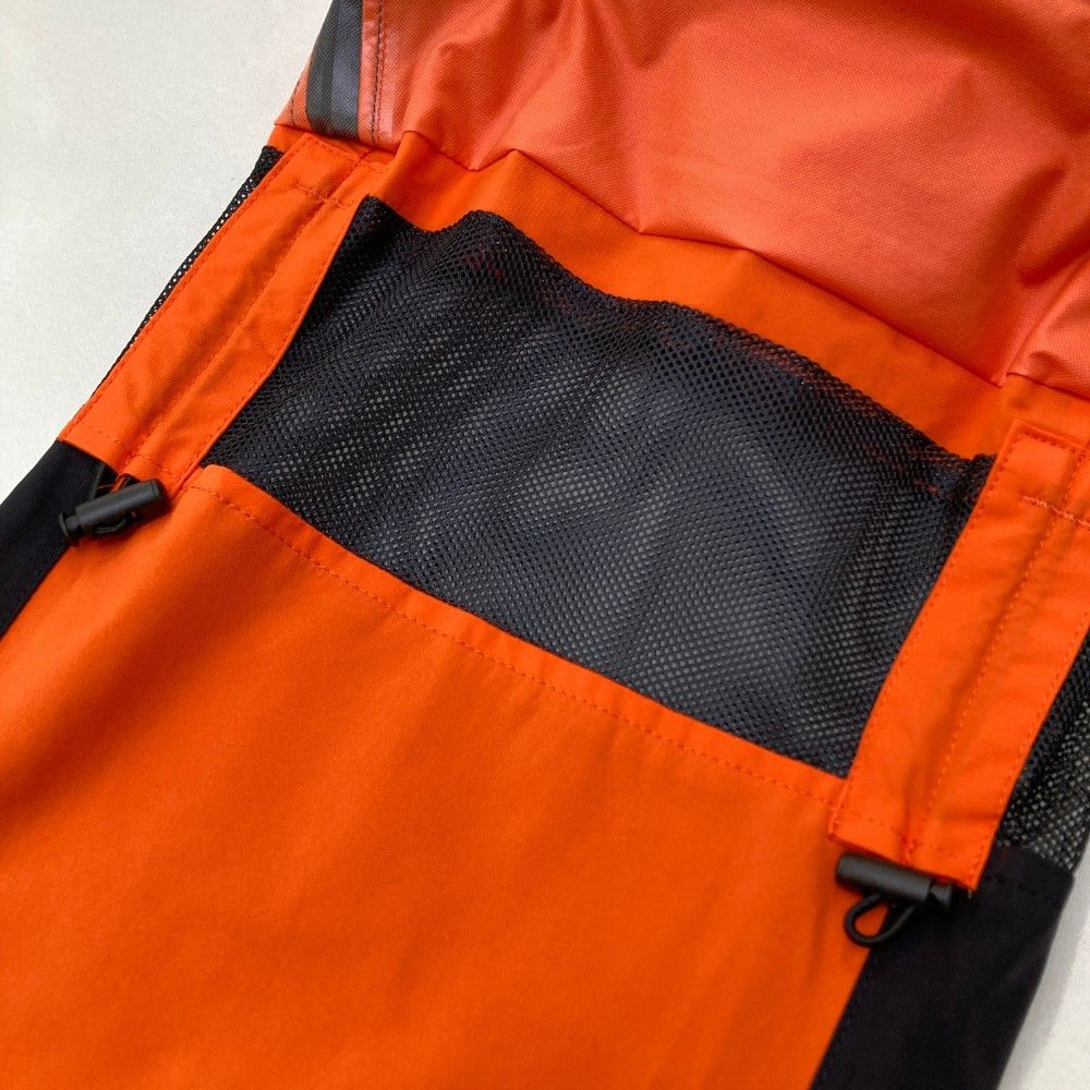 サイズ：L DESCENTE GOLF デサントゴルフ レインパンツ オレンジ系
