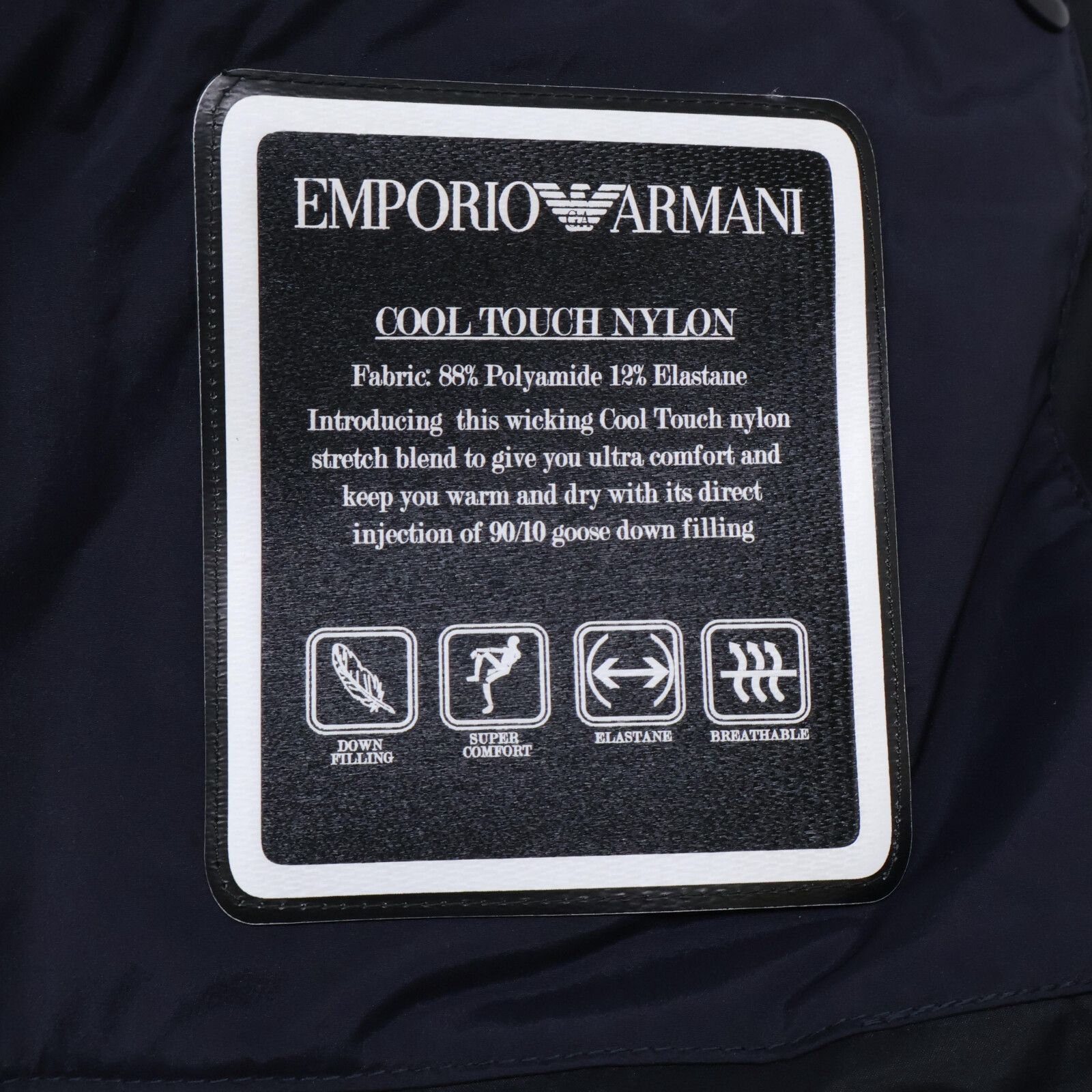 EMPORIO ARMANI エンポリオアルマーニ ﾈｲﾋﾞｰ 6Y1BA4 1NDCZ 中綿 ｼﾞｬｹｯﾄ