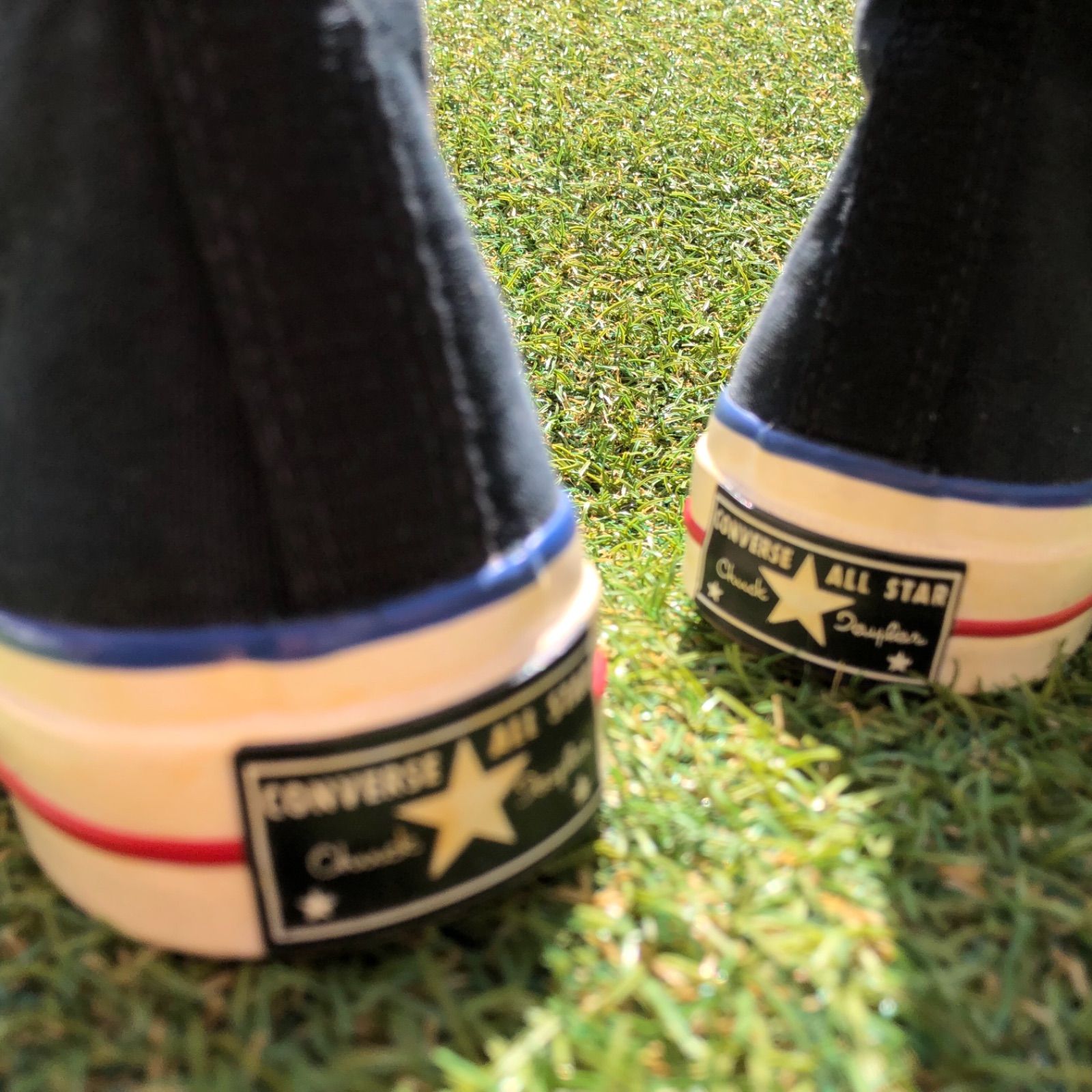 〜やゆ〜【美品】 converse チャックテイラー ct70 東海オンエア としみつ着用】CT70 NAVY STAR LOW CUT 167812C