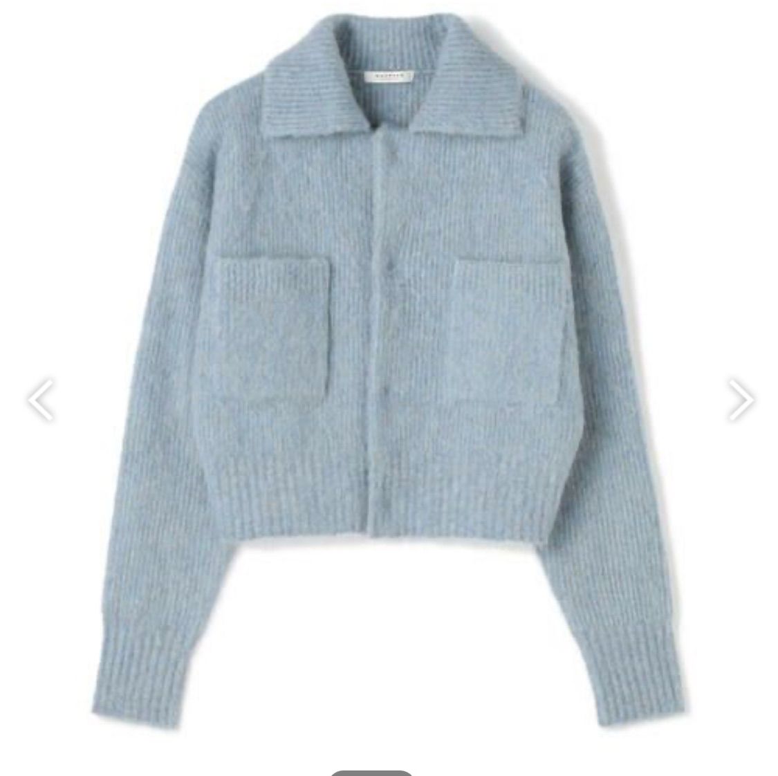 最終値下げ【美品】anuans ラクーンブレンドノーカラーニット