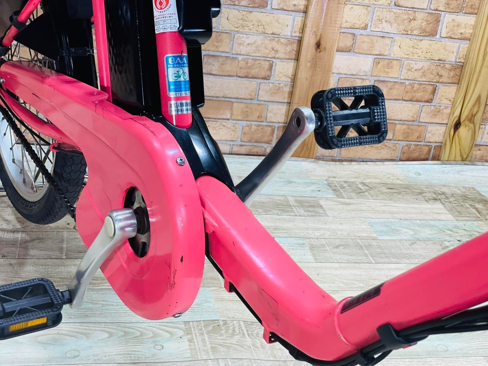 大容量 ピンク No1 パナソニック 子供乗せ電動アシスト自転車 ZH2073 超特価】【大人気モデル】【コーラルピンク】パナソニック【ギュット