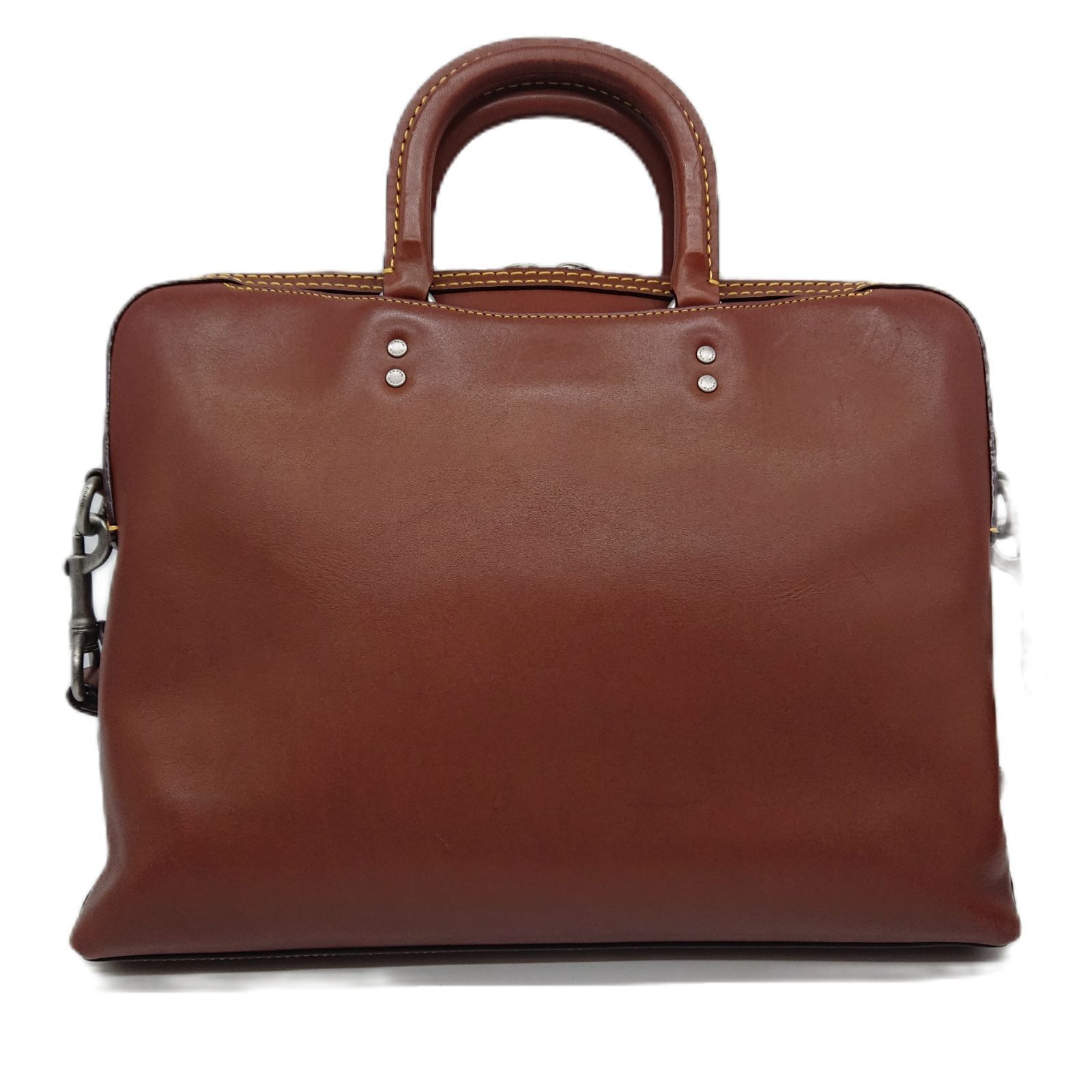 ✨美品✨COACH コーチ ビジネスバッグ 2WAY レザー ブラウン COACH コーチ ビジネスバッグ ショルダーバッグ 2WAY ブラウン