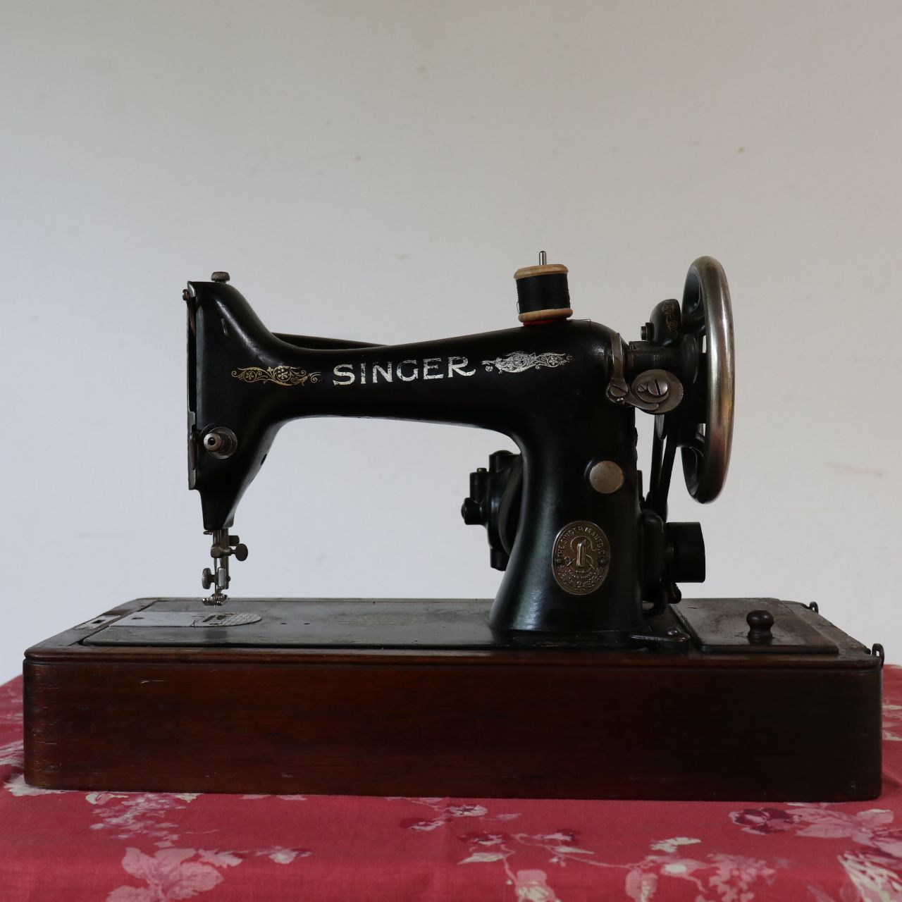 singer ミシン　イギリスアンティーク ジャンク品 イギリスアンティーク SINGER(シンガー)社 置くだけ