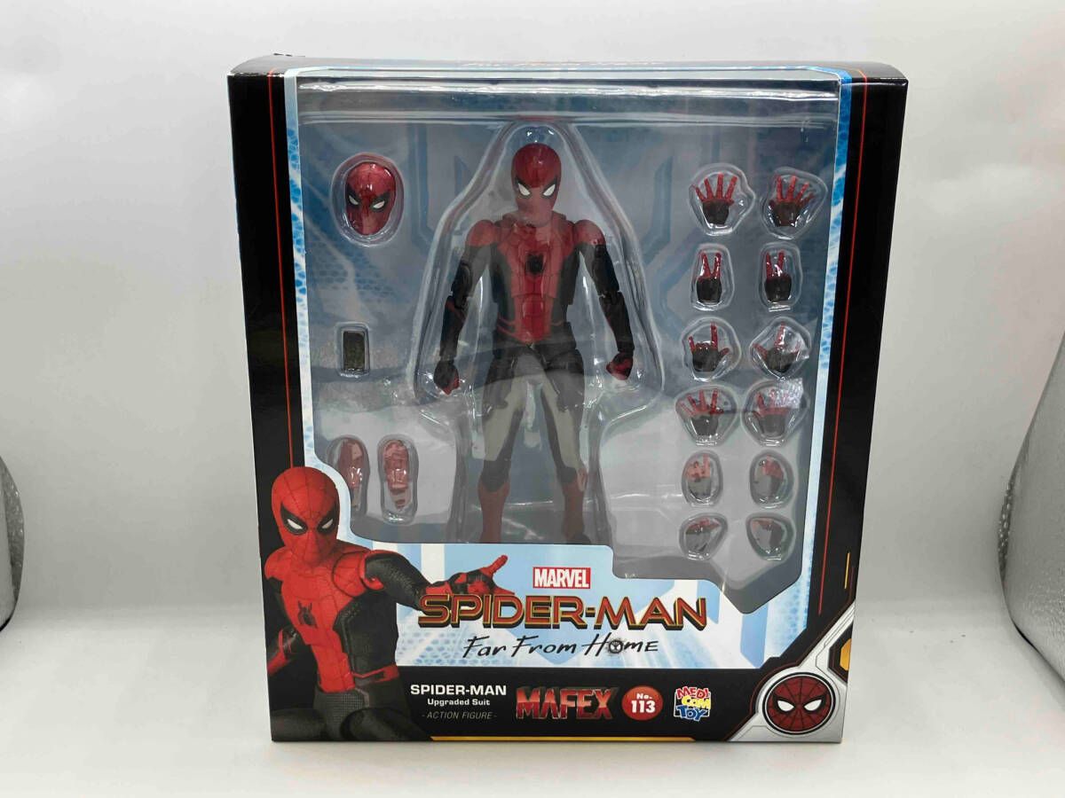 ★マフェックス No.113 SPIDER-MAN アクションフィギュア規格外品 Amazon.com: MAFEX Spider-Man Upgraded Suit Spider-Man: Far