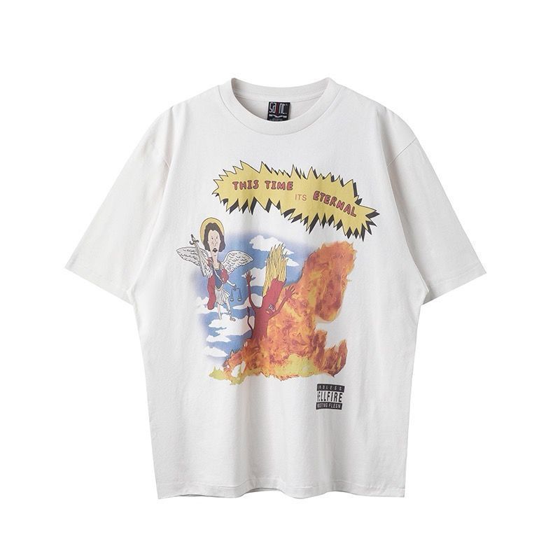 新品 SAINT MICHAEL セントマイケル TIME IS ETRNL 半袖 Tシャツ 