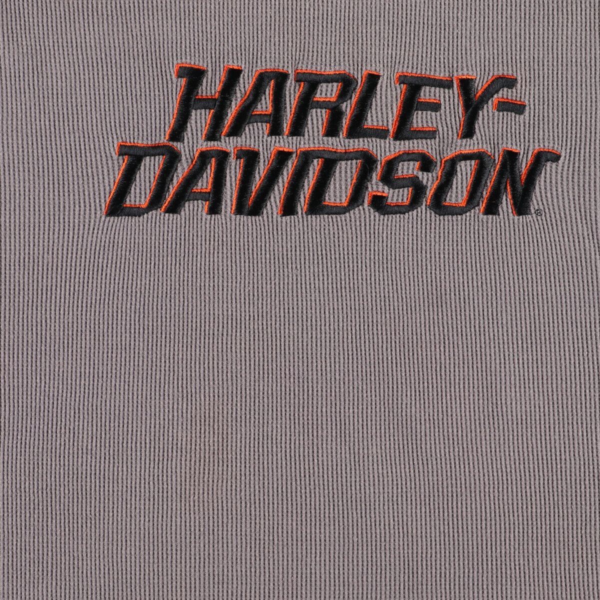 古着 ハーレーダビッドソン Harley-Davidson 両面刺繍 サーマルロンT 