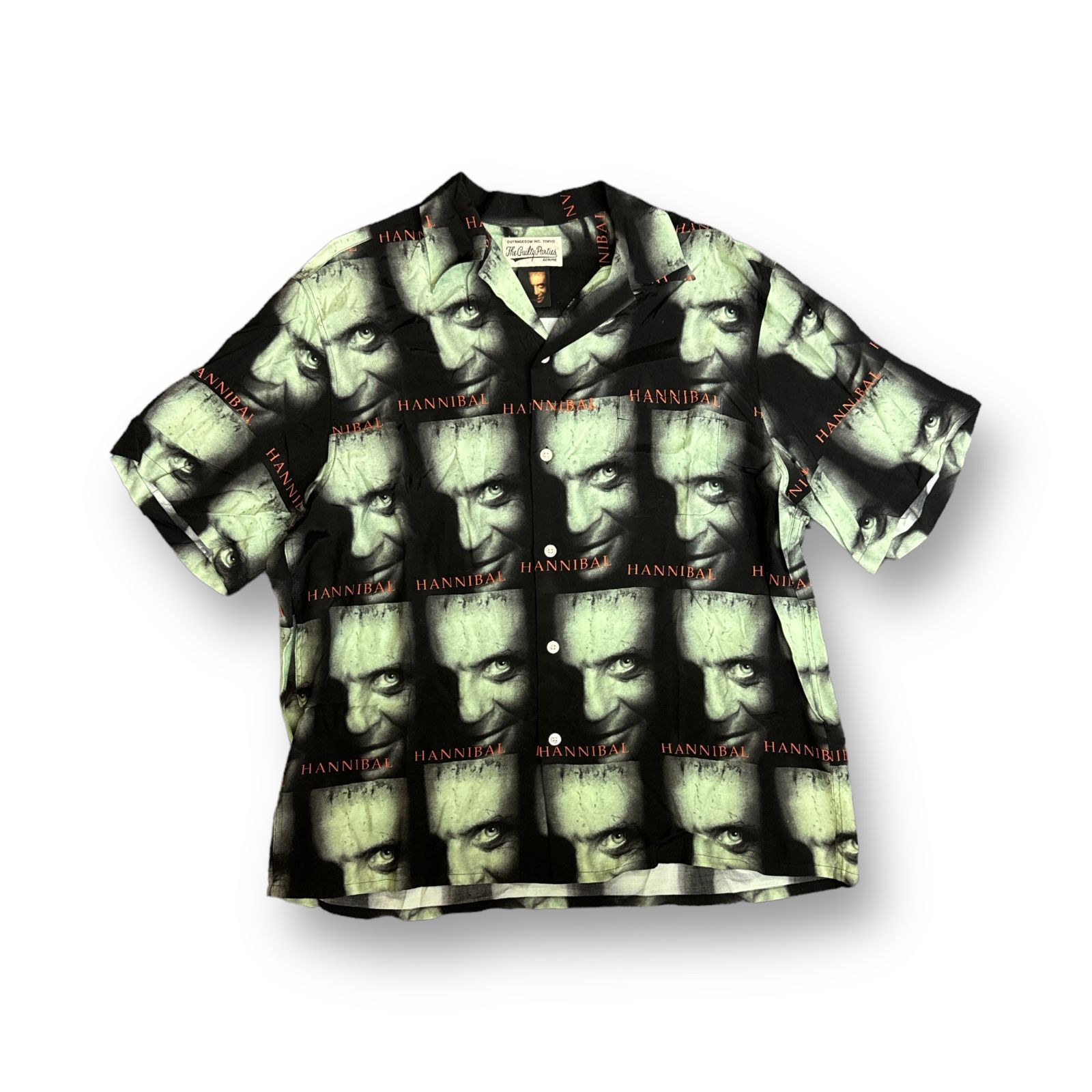 定価33000円 WACKO MARIA × HANNIBAL 22SS HAWAIIAN S/S SHIRT